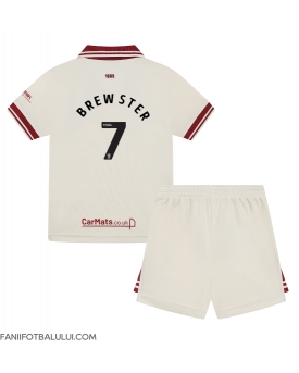 Sheffield United Rhian Brewster #7 Echipament de Fotbal Replică 2024-25 Copii Treilea (+ Șorturi)